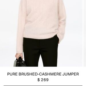 ARKET PURE BRUSHED-CASHMERE JUMPER